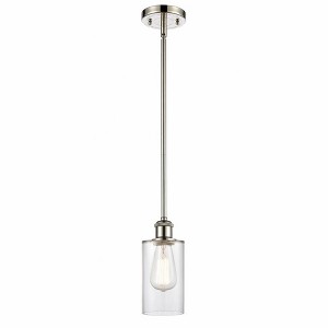 Clymer - 1 Light Mini Pendant In Art Deco Style-10 Inches Tall and 3.88 Inches Wide - 1 of 1