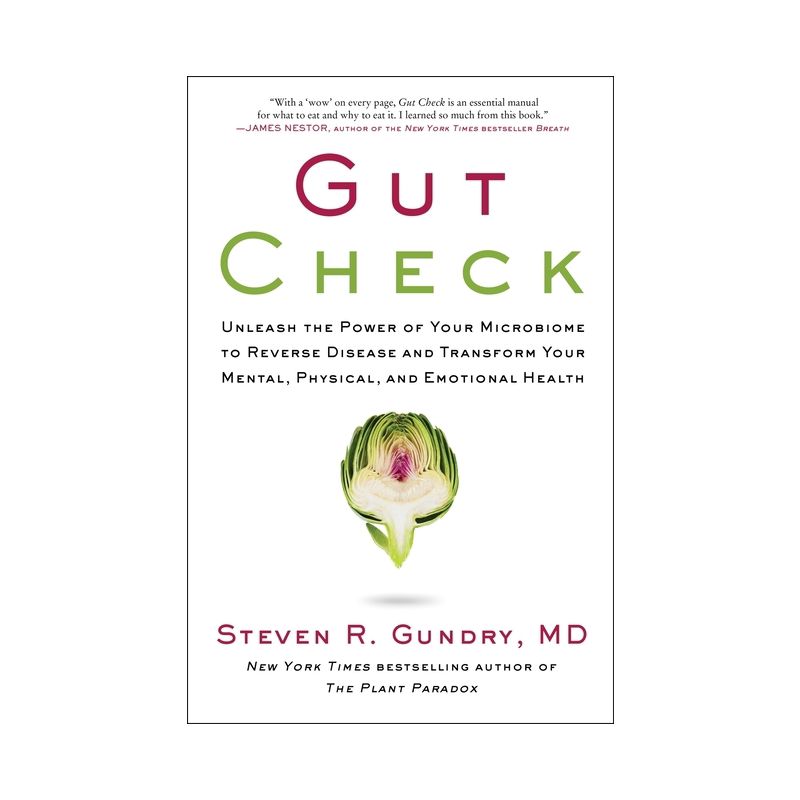 Gut Check - (Plant Paradox) by  Steven R Gundry MD (Hardcover), 1 of 2
