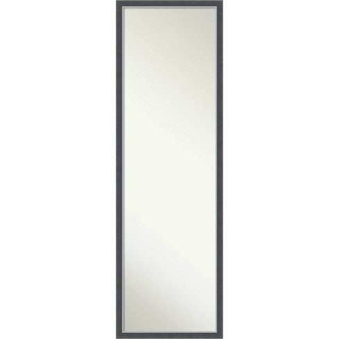 Door Mirror Black Silver Amanti Art, Mirror Over Door Target
