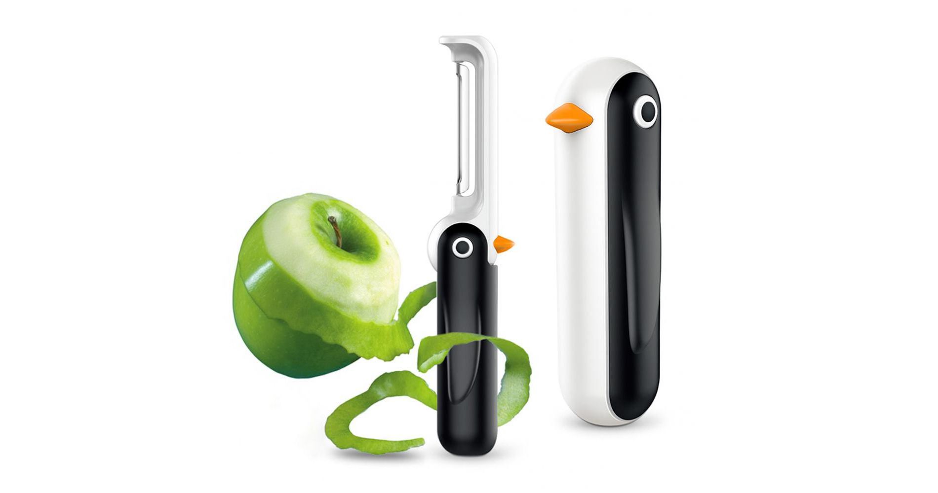 Swtroom 2 Pack Swivel Peeler Vegetable Peeler Penguin Kitchen Peeler for Veggie Fruit Peeler Potato Grater Carrot Apple