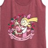 Women's - Hey Arnold! - Valentine's I Love You Graphic Racerback Tank - 2 of 4