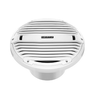 Hertz HMS 12 B4-LD-W - 12" 4-Ohm Marine Subwoofer with RGB LEDs, White Grille - 1 of 2
