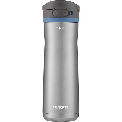  Contigo Byron Vacuum-Insulated Stainless Steel Travel Mug with  Leak-Proof Lid, Reusable Coffee Cup or Water Bottle, BPA-Free, Keeps Drinks  Hot or Cold for Hours, 24oz, Midnight Berry : Home & Kitchen