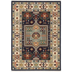 Oriental Weavers Lilihan 041H6 Blue/ Ivory Indoor Area Rug - 2' x 3' - 1 of 4