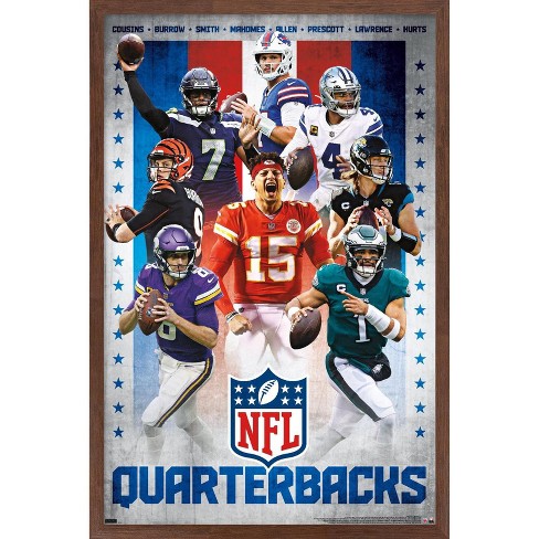 NFL Philadelphia Eagles - Logo 21 Wall Poster, 14.725 x 22.375, Framed