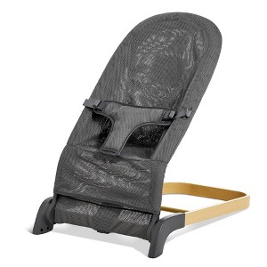 Grungis Ergonomic Baby Bouncer,Foldable Baby Bouncer Seat with 3 Height Adjustments,Portable Newborn Rocker for Babies 0-6 Months Mesh - 1 of 4