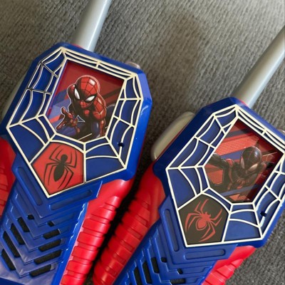 LEXIBOOK Kit aventure enfant 2 talkie-walkies Spider-Man portée