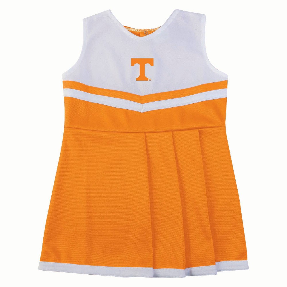 NCAA Tennessee Volunteers Toddler Girls 2pc Cheer Dress Set