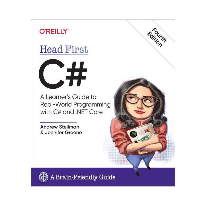Head First C# - 4th Edition by  Andrew Stellman & Jennifer Greene (Paperback), 1 of 2