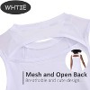 Girls Tennis Golf Outfit Sleeveless Tank Top and Skorts Set Sports Skirt Dress with Shorts 4-13Y - 3 of 4