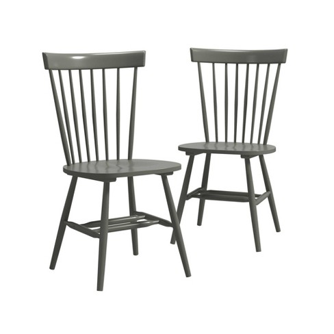 Wood spindle dining online chairs