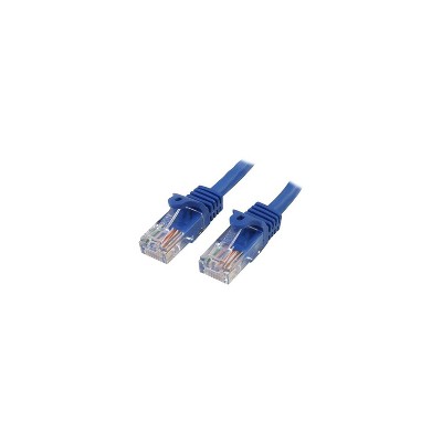 StarTech RJ45PATCH50 50ft Cat5e Blue Snagless RJ45 UTP Patch Cable