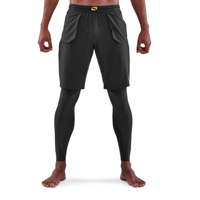 SKINS SERIES-5 Men's Premium Compression Long Tights-Improved Circulation, Reduce Soreness for Running, Hiking & Workouts