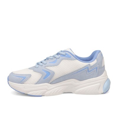 Женские кроссовки Starter Womens Star Light Synthetic Leather and Mesh Sneaker, Skyway/Blue, Size 9.5 — фото 5