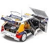 Lancia Delta HF Integrale Evoluzione #2 "Jolly Club" "Tour de Corse - Rallye de France" (1993) 1/18 Diecast Model Car by Kyosho - 4 of 4
