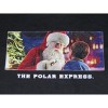Polar Express Santa And Child Men's Black Long Sleeve Shirt - 2 of 2