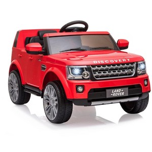 Licensed Land Rover Ride on Car, 12V 4.5 MPH Ride on Toys for Toddler 3-8, Kids Electric Car with Remote Control, Music Player, MP3, LED Lights - 1 of 4