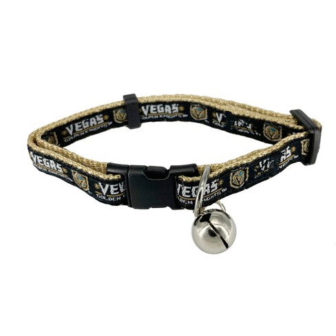 NFL Cat Collar Las Vegas Raiders Satin Cat Collar Football Team Collar for Dogs & Cats. A Shiny & Colorful Cat Collar with Ringing Bell Pendant