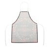 Unique Bargains Christmas Aprons Linen Red Black Green Beige 21.65"x26.77" 1Pcs - 4 of 4