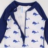 RuggedButts Baby/Toddler Boys UPF50+ Long Sleeve One Piece Rash Guard - 3 of 4