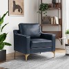 Serta Fuller Chair Navy Vegan Leather - 3 of 4