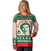 Seven Times Six ELF The Movie Men's Raised By Elves Ugly Christmas Sweater Knit Pullover Brown - 3 of 4
