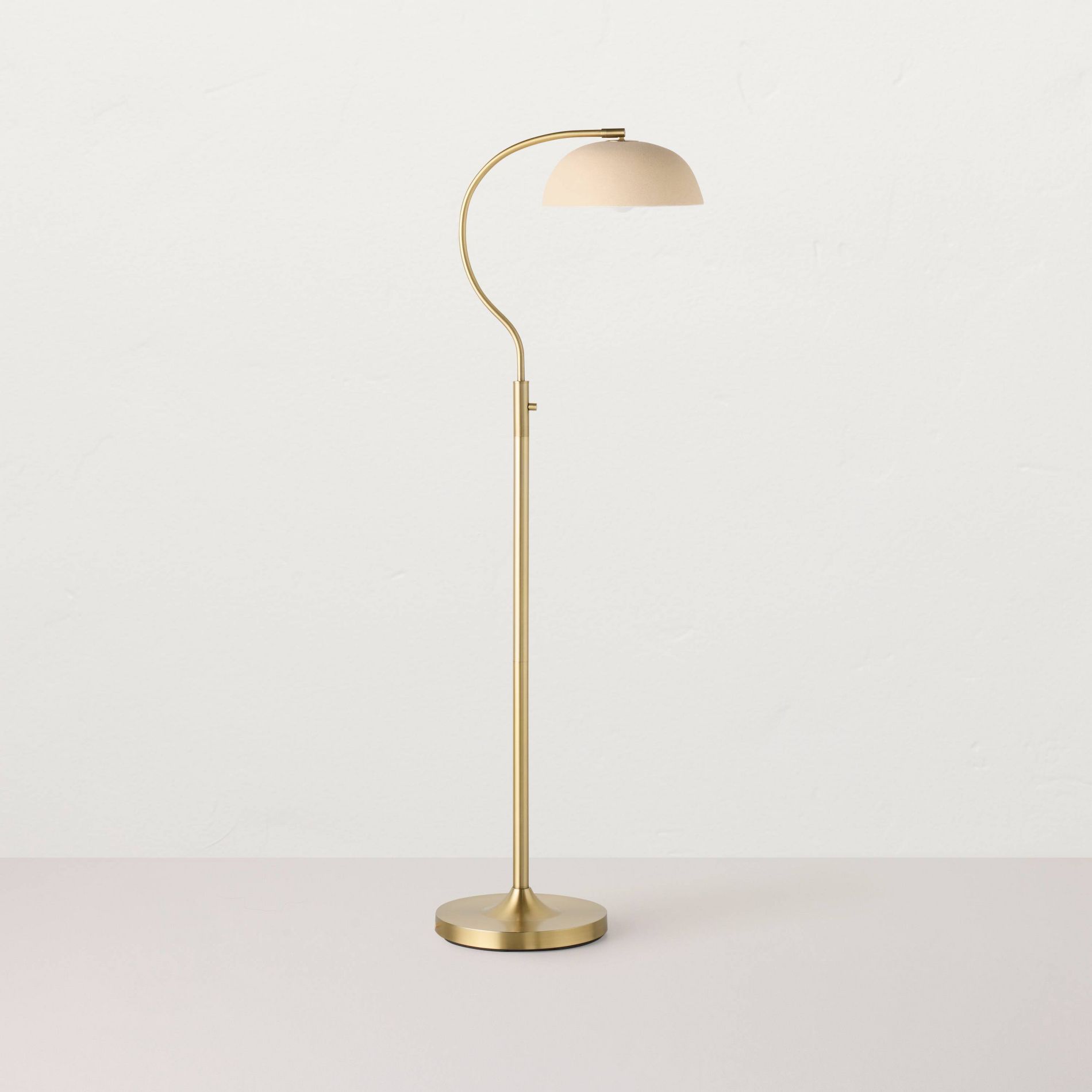 Brass Floor Lamp with Ceramic Shade - Hearth & Hand™ with Magnolia
