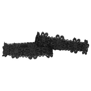 INSPIRE CHIC Women's Detachable Adjustable Elastic Lace Shoe Heels Strap - 1 of 4
