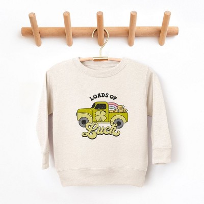 The Juniper Shop Loads Of Luck Retro Truck Youth Ultra-Soft Graphic Sweatshirt