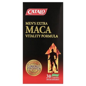 CATALO - Men's Extra Maca Vitality Formula, Dual Protection with Maca Extract and Tongkat Ali, Support Men's Functions and Charisma, Vitality and - 1 of 4