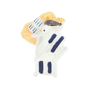 Unique Bargains Magnetic Fridge Sticker White Dark Blue 1 Pc - 1 of 3