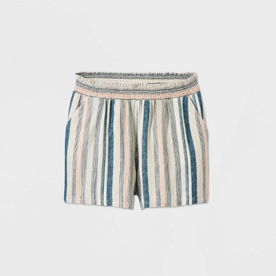 target striped shorts
