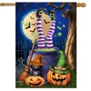 Briarwood Lane Halloween House Flag 40x28 For Outdoor Witches Brew For Halloween House Flag - 2 of 4