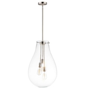 Maxim Lighting Gourd 3 - Light Pendant in  Satin Nickel - 1 of 3
