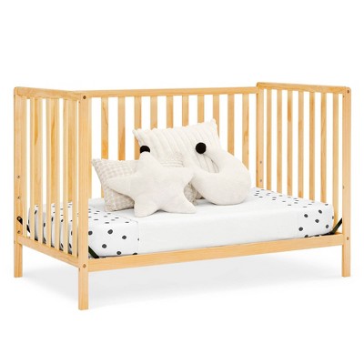Natural Pine 4-in-1 Convertible Crib with Adjustable Mattress Height