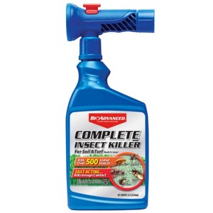 BioAdvanced Complete Brand, Ready-to-Spray Insect Killer for Soil & Turf, Liquid - 32 fl oz - 1 of 4