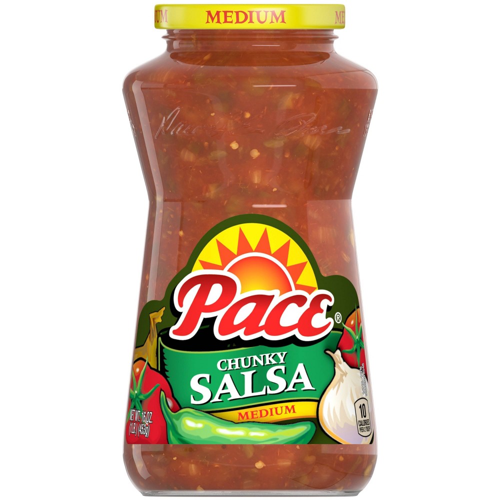 UPC 041565141166 product image for Pace Medium Chunky Salsa 16oz | upcitemdb.com