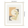 Amanti Art Paper Collage No.1 by The MIUUS STUDIO Wood Framed Wall Art Print - 3 of 4