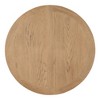 NicBex Dining Table for 4 Kitchen Table Retro Functional Extendable Oval Dining Table for 4 with Leaf for Kitchen and Dining Room - 2 of 4