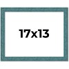 PosterPalooza | Simple Blue Picture Frame - UV Acrylic, Backing Board, Hanging Hardware Included - 2 of 4