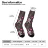 Eifel Tower Women Printed Crew Socks Funny Funky Socks Soft Polyester Novelty Gifts for Artists Men - 2 of 4