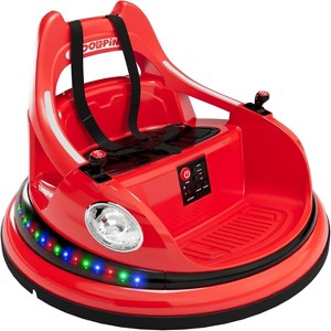 Bumper Car for Kids, 12V Electric Ride-On Car for Toddlers with Remote Control, Led Lights, 360-Degree Spin - 1 of 4