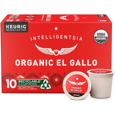 Intelligentsia El Gallo Medium Roast Coffee Pods - 10ct