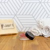 Cornucopia Brands 7-Milliliter Clear Glass Balm Jars 12pk; 1/4 oz Cosmetic Jars w/ Lined Black Plastic Lids - 4 of 4