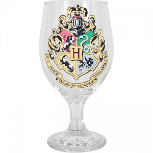 Adult Harry Potter Hogwarts Colour Change Water Glass - 1 of 4
