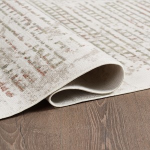 Maxax Boho Wilton Machine Woven Striped?Vintage Area Rug For Living Room, Hallway Runner, Entryway Rug - 1 of 4