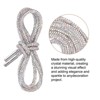 Unique Bargains Fashion Crystal Shoe Laces with Net for Sweatpants Shorts 4 Pcs - 3 of 4