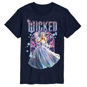 Men's - Wicked - Glinda Florals Short Sleeve Graphic T-Shirt - 1 of 4