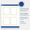 Avery 4" x 3-1/3" Labels, Gold Double Border with Florals, 40 ct - 3 of 4