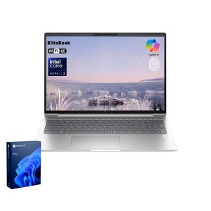 HP EliteBook 660 G11, 16" FHD+ Copilot AI Laptop, Intel Ultra 7 165U vPro, 64GB DDR5, 4TB SSD, Wi-Fi 6E, 5MP IR Cam, Fingerprint, Win 11 Pro - 1 of 4